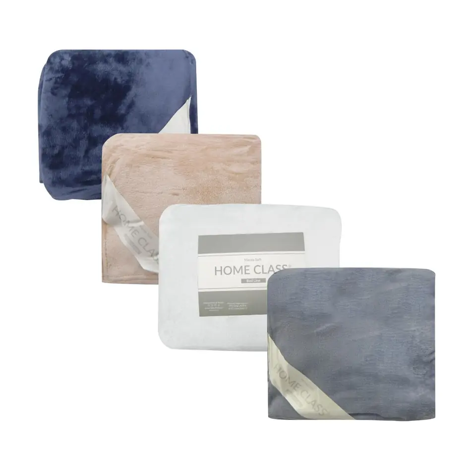 Manta Frazada Flannel 1 Plaza Home Class 150 x 240 cm