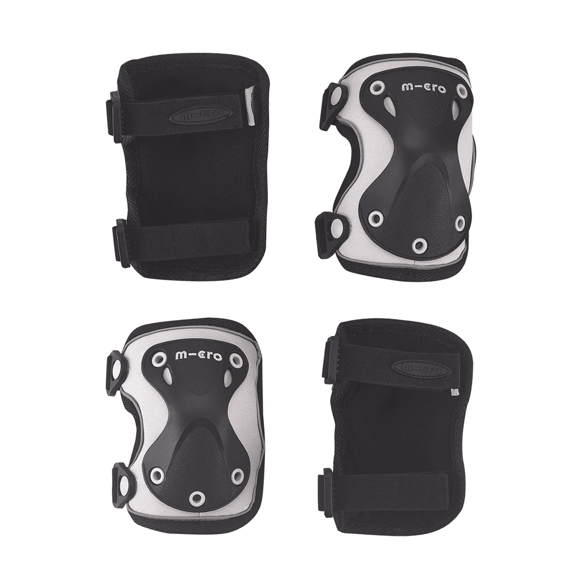 Set Proteccion Rodilleras y Coderas Bici Micro Talle S y M
