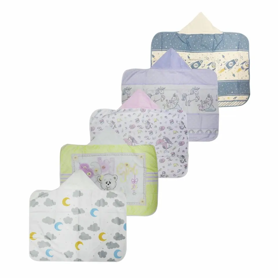 Toalla Con Capucha Bebe 90 X 70 Cm Algodón Dohler