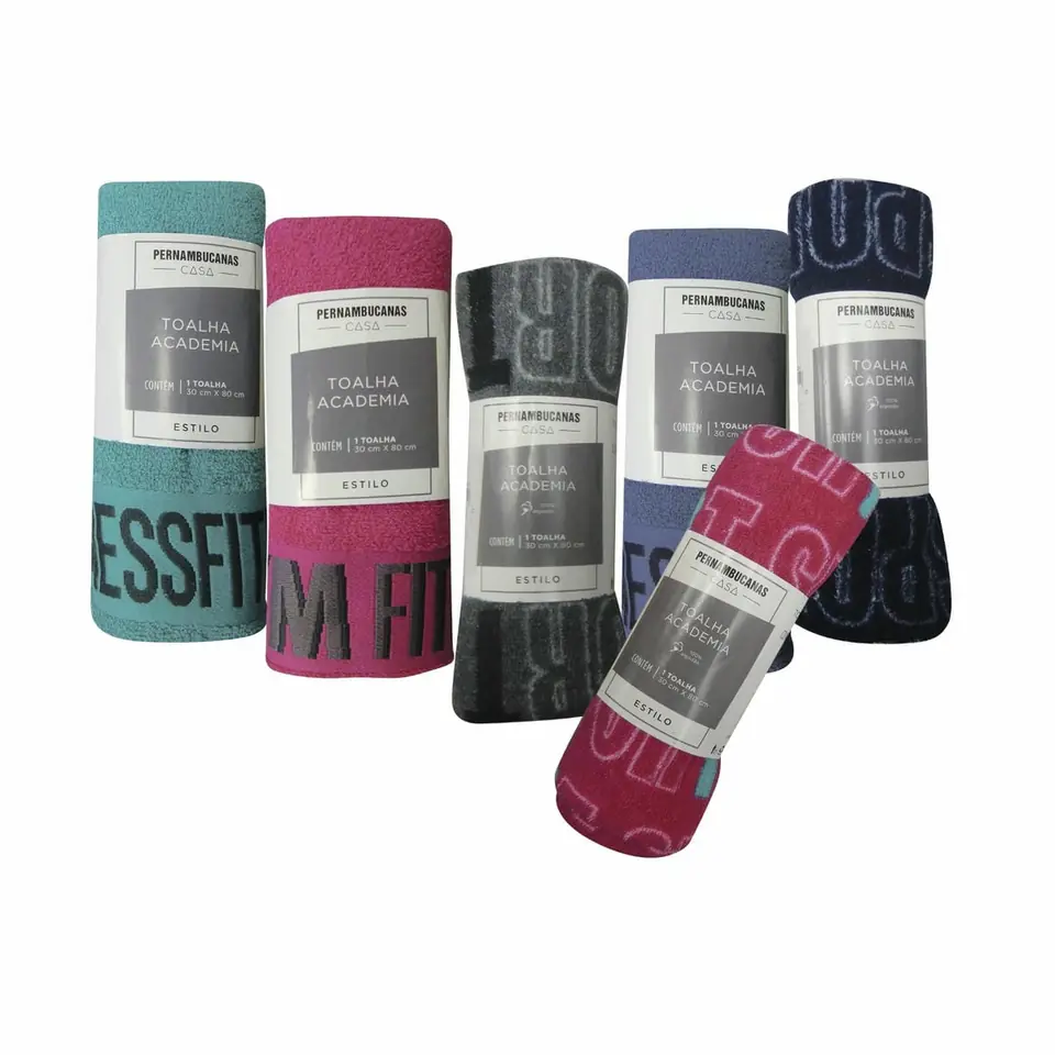 Toalla Social Sport Estampadas 30 x 80 cm