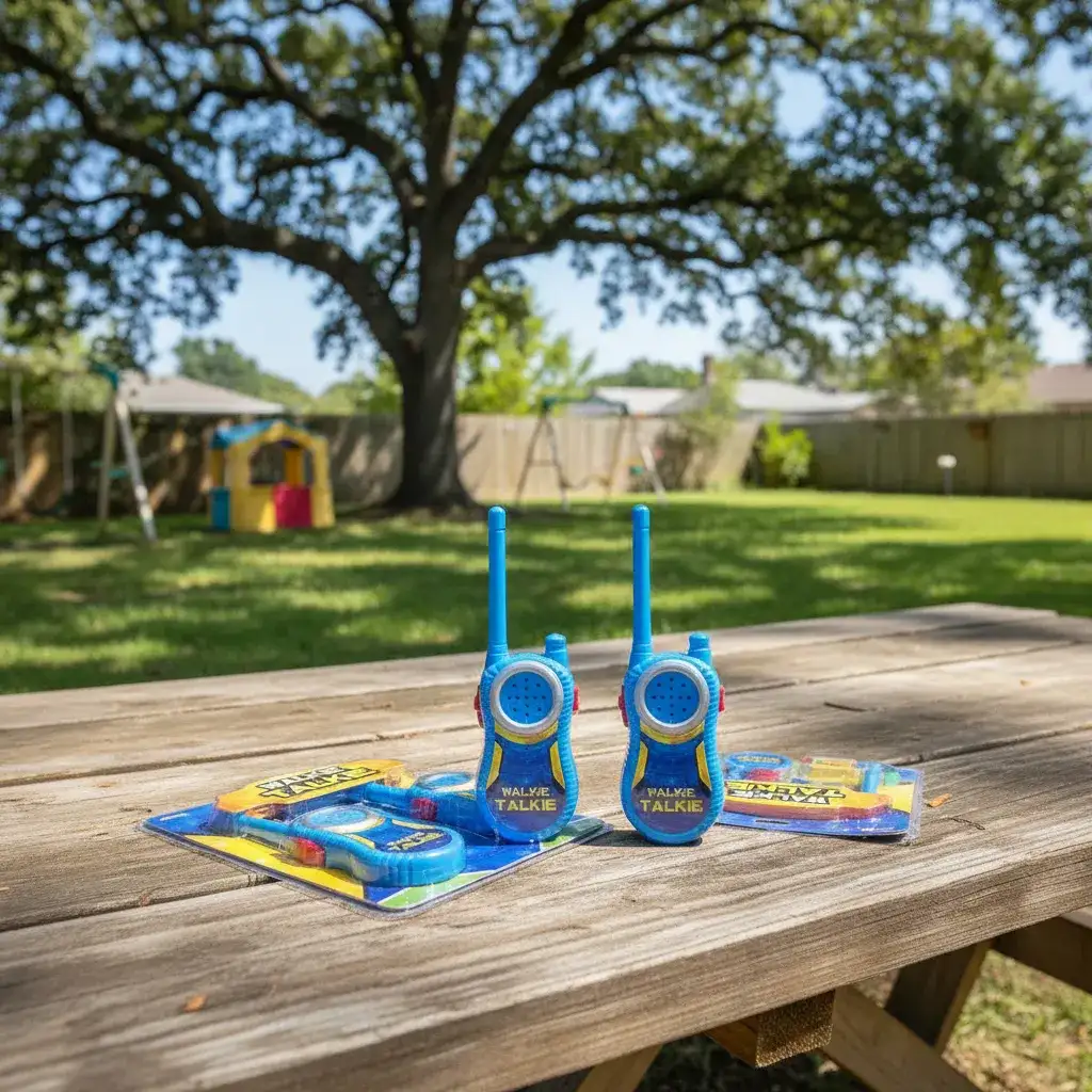 Set X 2 Walkie Talkies Intercomunicador Juguete 25 Metros