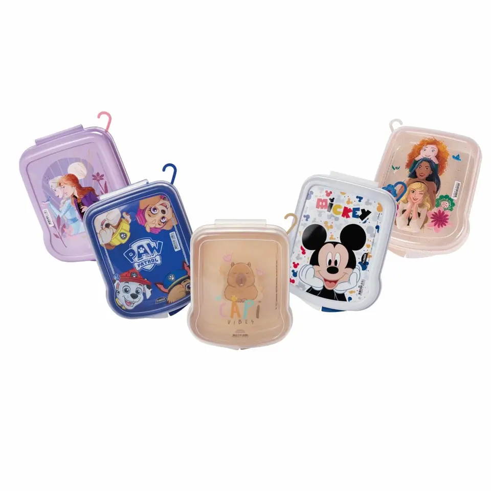 Vianda Sandwichera Plástico 17x13x4 Cm Libre De Bpa