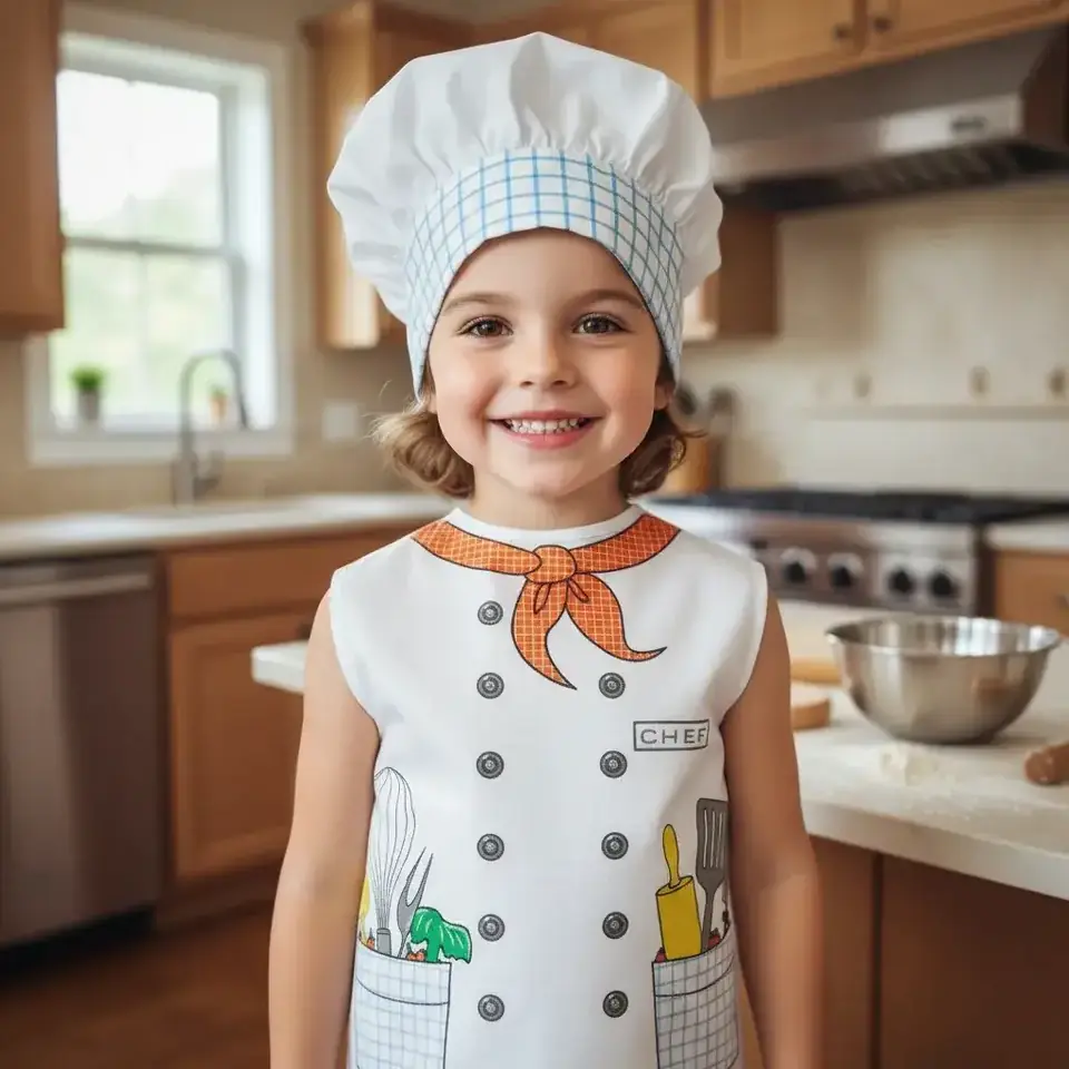 Disfraz Infantil Chef Profesión Infantil Cotillón Halloween