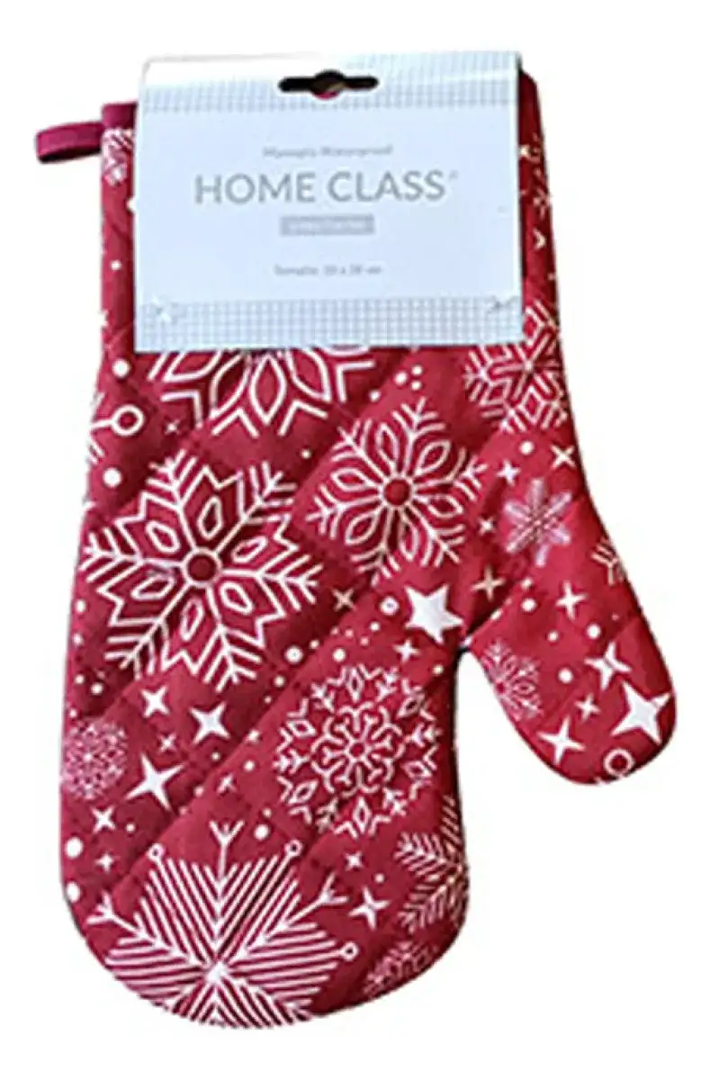 Manopla Impermeable Navidad Waterproof Home Class 18 X 28 Cm