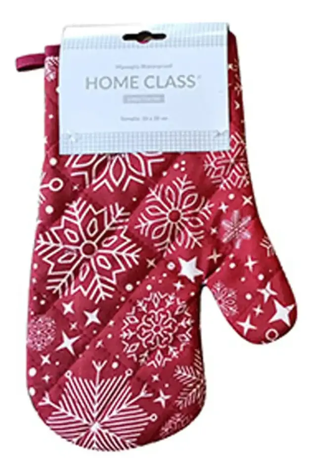 Manopla Impermeable Navidad Waterproof Home Class 18 X 28 Cm
