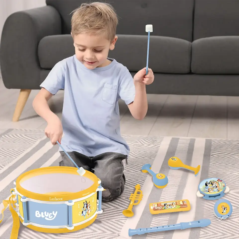 Set x 7 Instrumentos Musicales Bluey Lexibook