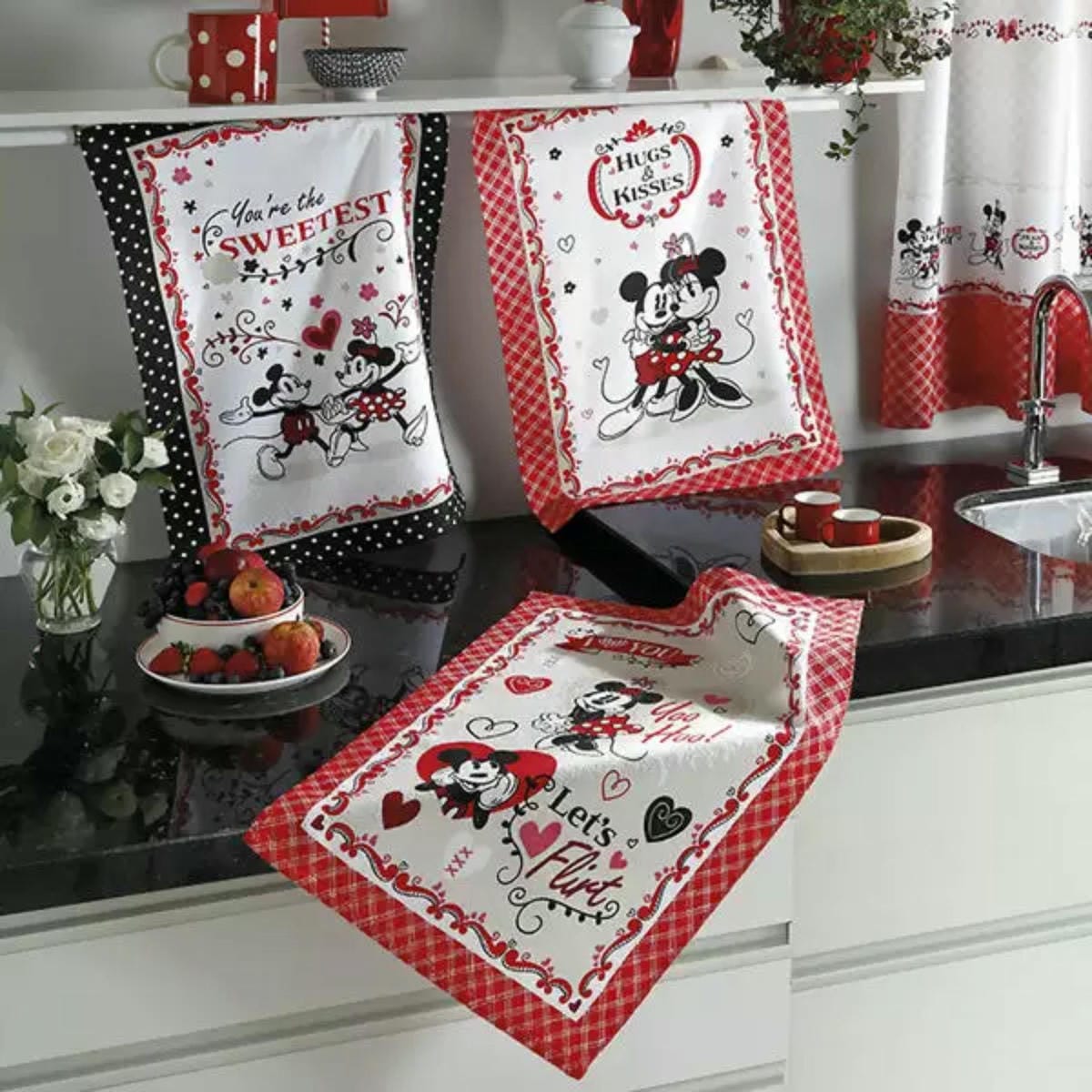 Repasador 65 X 45 Cm Tecilar Mickey Y Minnie