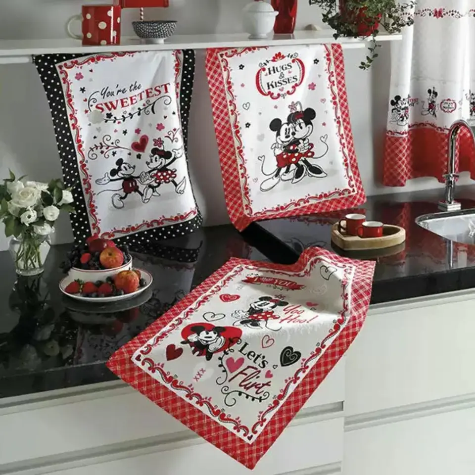 Repasador 65 X 45 Cm Tecilar Mickey Y Minnie