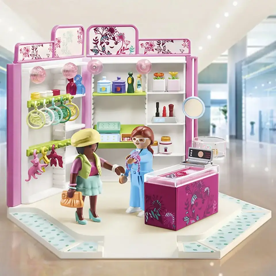 Tienda De Belleza Playmobil 95 Piezas Con Figuras Juguete
