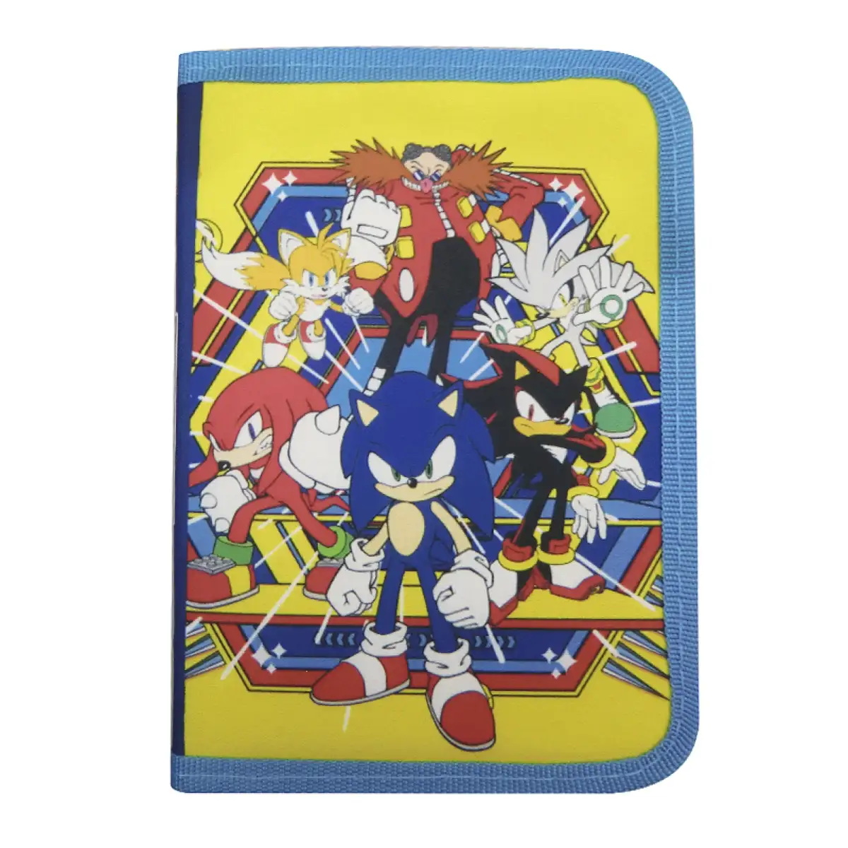 Cartuchera Tipo Libro 1 Piso Sonic Prime