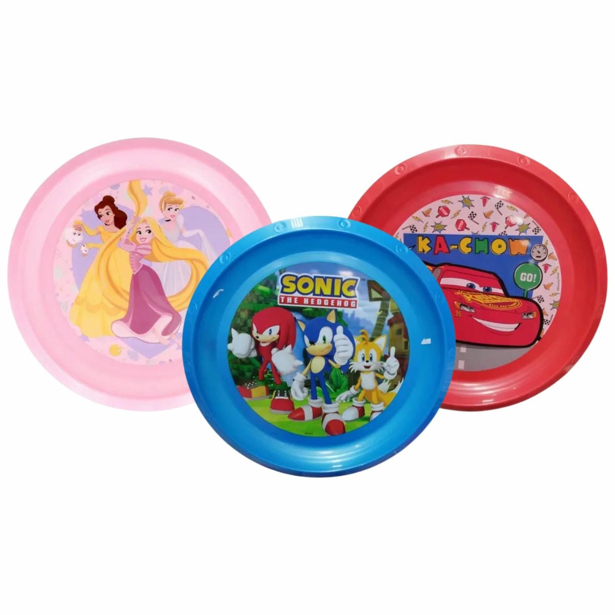 Plato Llano Plástico Stor Easy Pp 22 Cm Microondas Varios Personajes