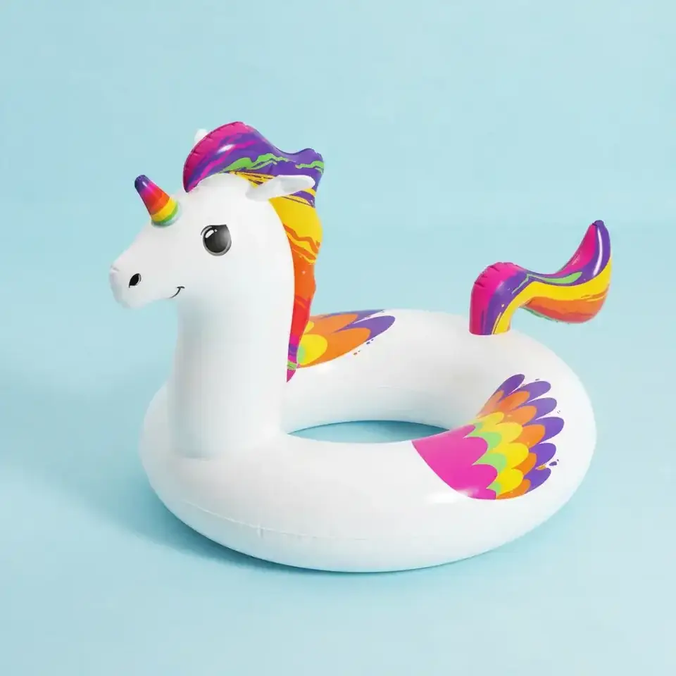 Aro Inflable 119 x 91 Cm Unicornio +10 Años Bestway