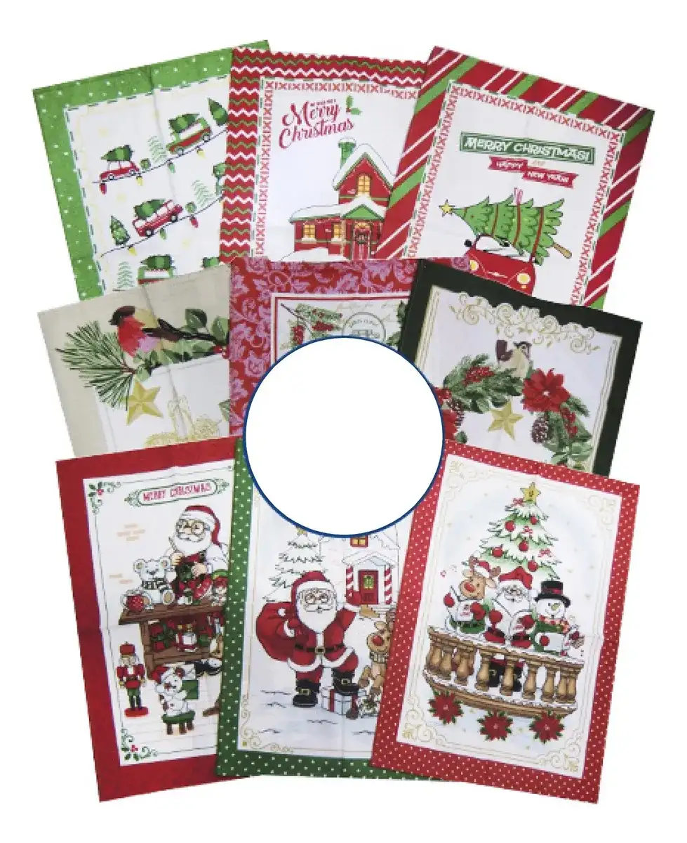 Repasadores Navideños 45 X 65 Cm Navidad - Döhler