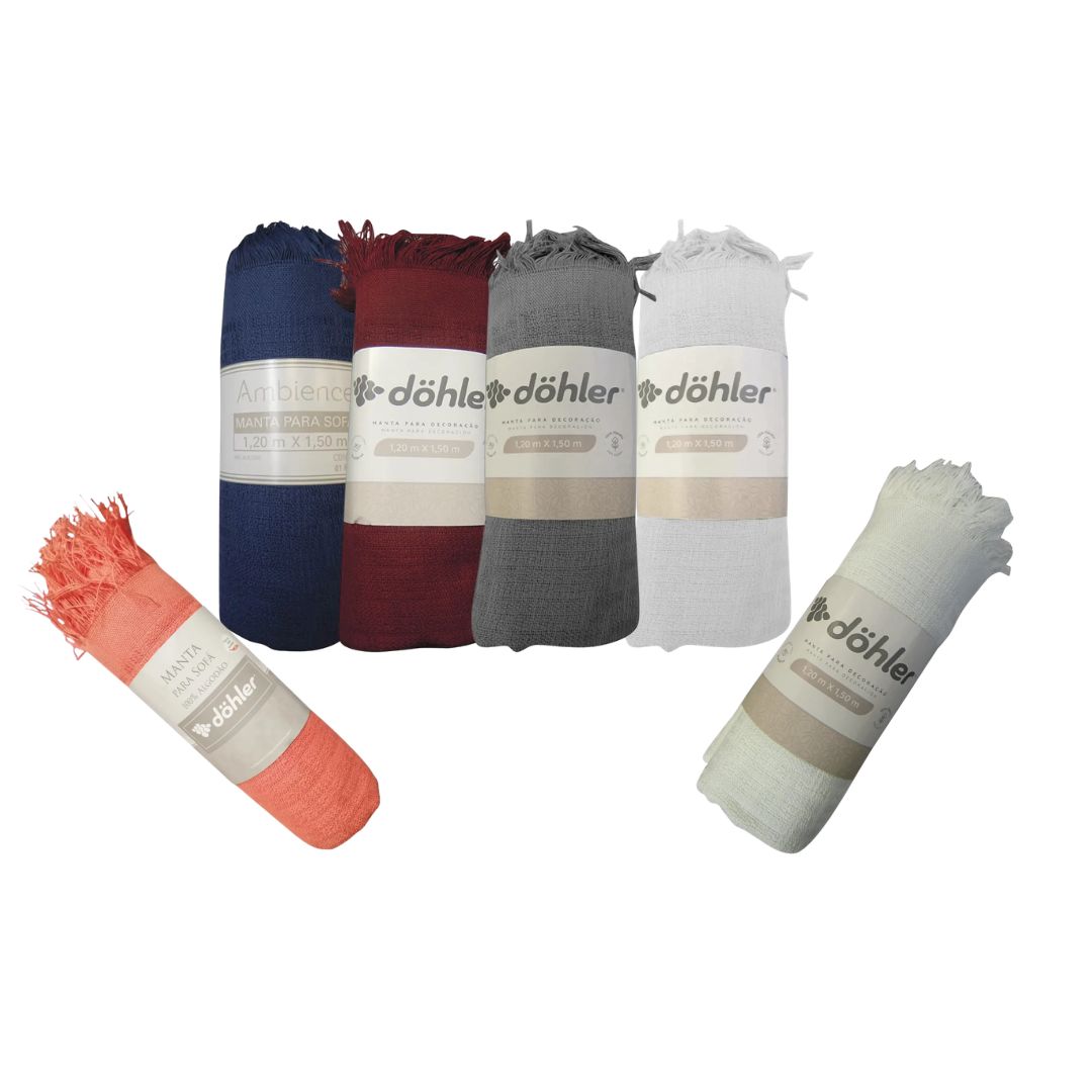 Manta Sofa Throw Dohler 120 X 150 Cm Varios Colores