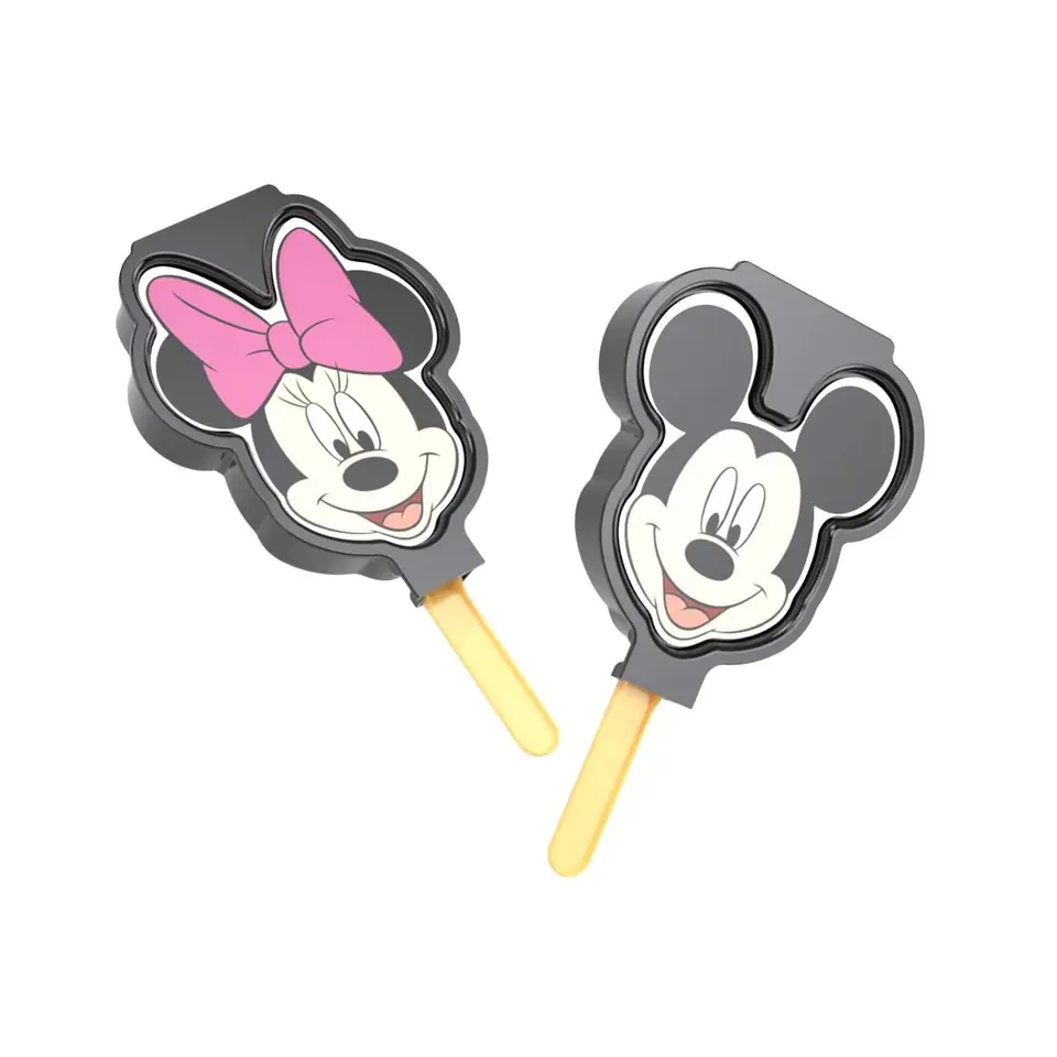 Pack x 2 Molde de Helado Forma Mickey y Minnie 60 ml