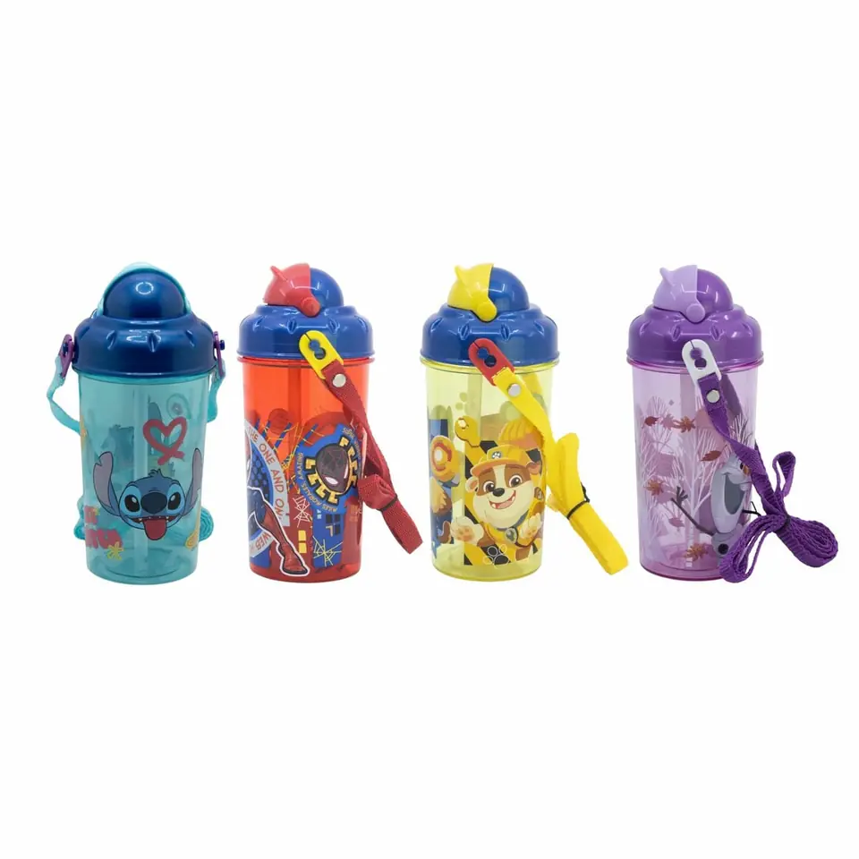 Cantimplora Botella Robot Pared Sencilla 465 ML Varios Personajes