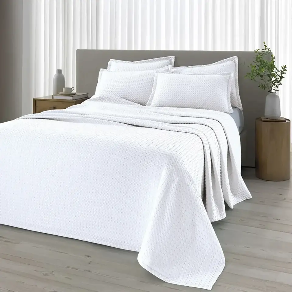 Juego Colcha Cubrecama Provenca Con Fundas King 280 X 250 Cm