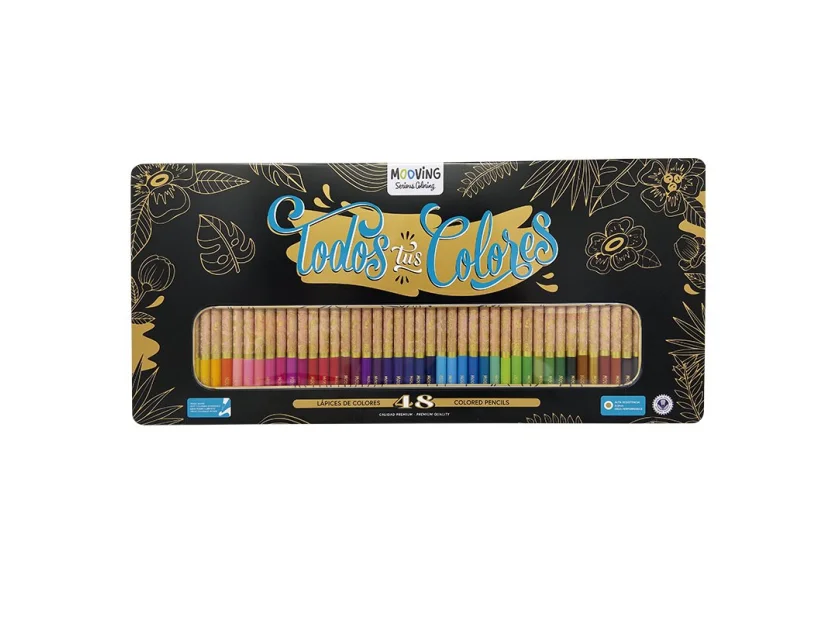 Pack 48 Lapices Colores Todos tus Colores Mooving