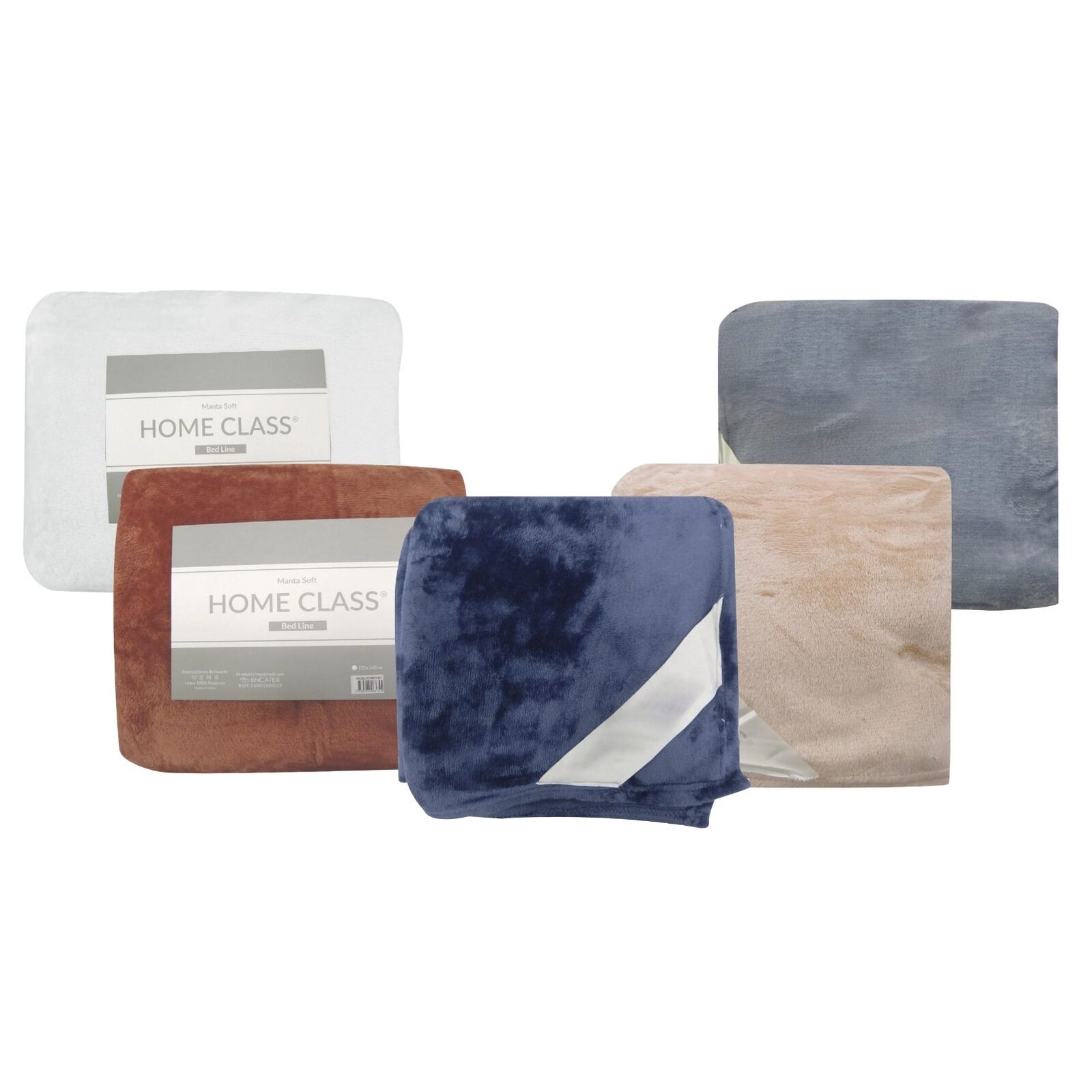 Manta Frazada Flannel King Home Class 240 x 260 cm