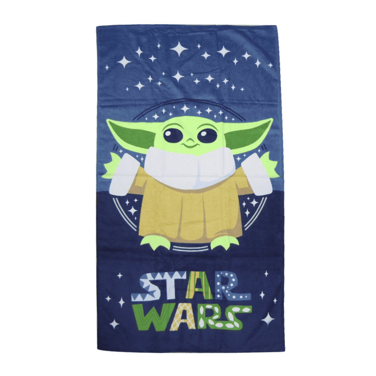Toalla / Toallón Yoda Baby Playero Playa 130x70 Oficial
