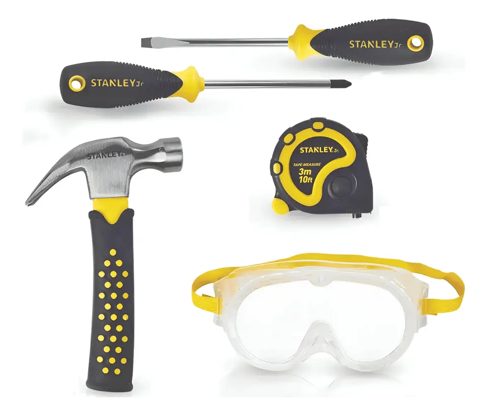 Juguete Stanley Jr Blister 5 Herramientas St004