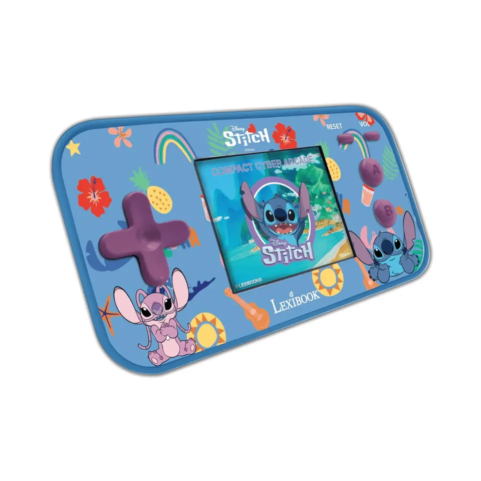 Mini Consola De Juegos Arcade Lcd 2.5' Lexibook Stitch