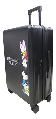 Valija 61 Cm Con Candado De Seguridad Mickey Maleta