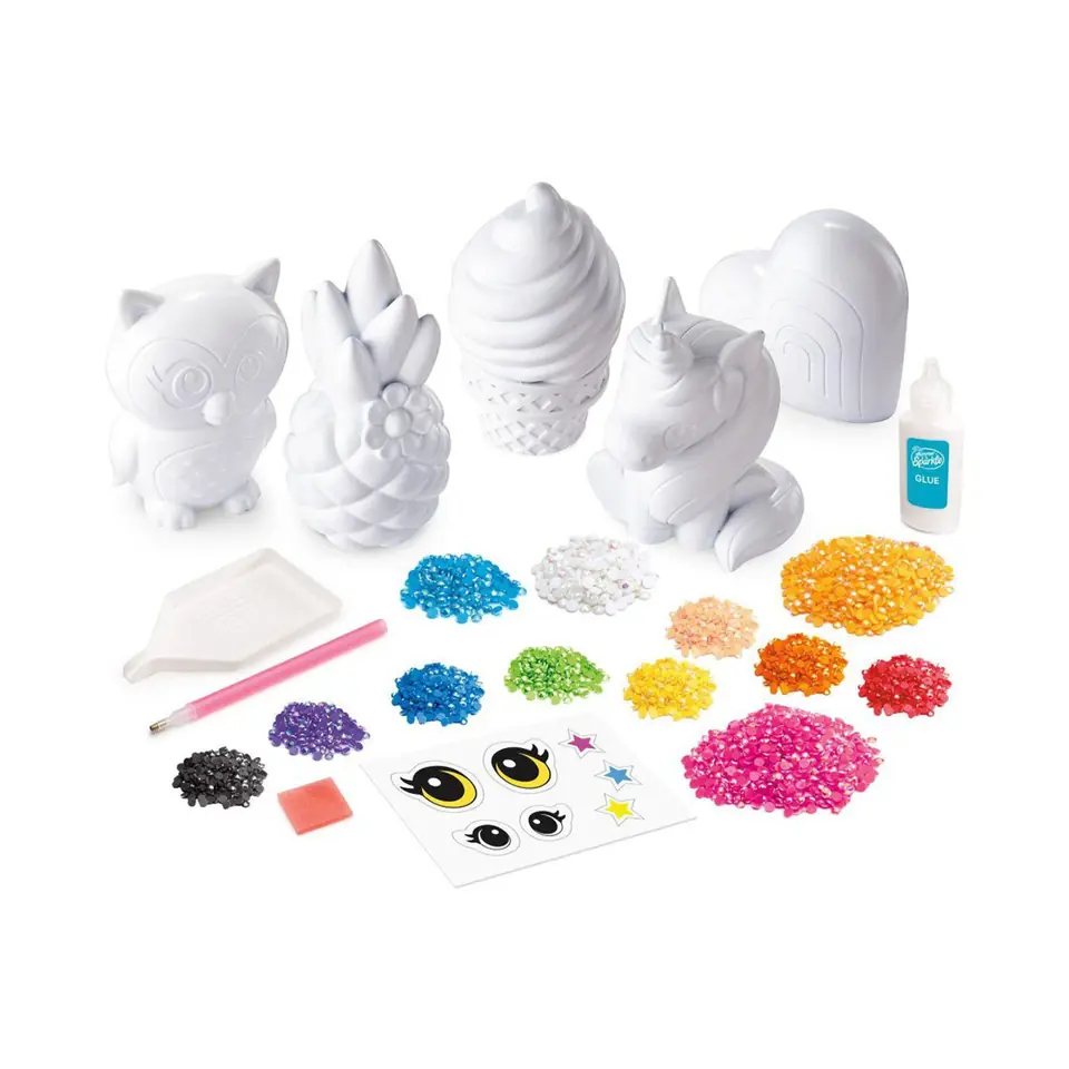 Kit Figuras 3D Animales con Brillo My Look Lexibook