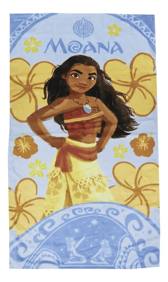 Toalla Toallón Moana Princesas Playero Playa 130x70 Disney
