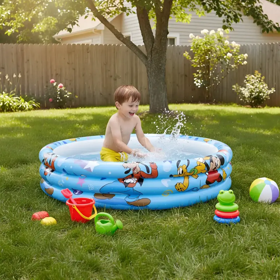 Piscina Inflable Mickey 122 X 25 Cm 140 L Aprox Bestway