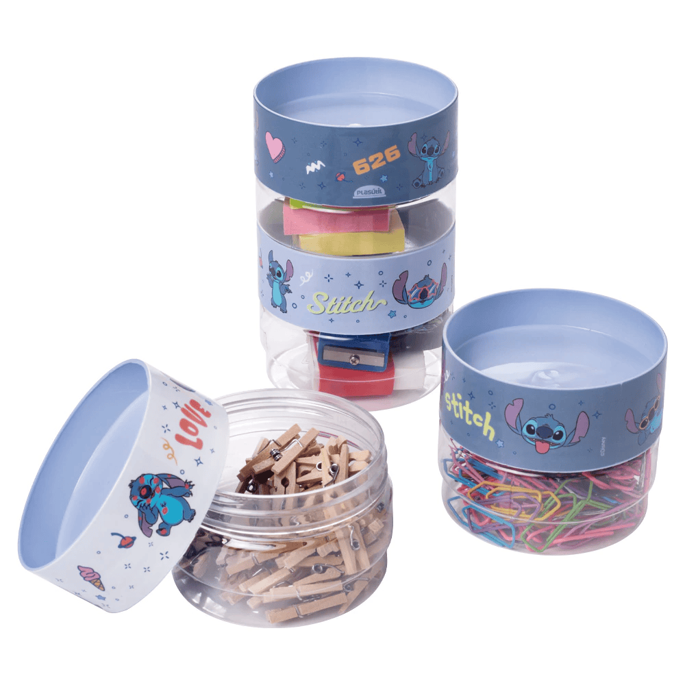 Tarro Pote Plástico Plug 140 ml 7,6 x 22,1 cm Varios Personajes