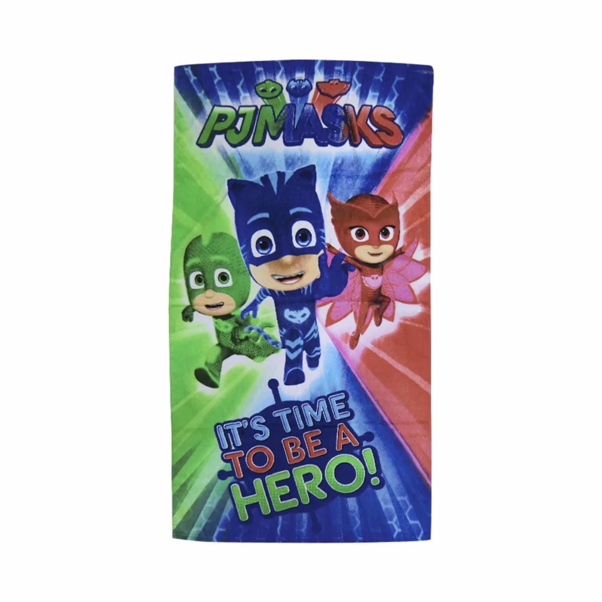 Toalla / Toallón Pj Masks Playero Playa 130x70 Oficial