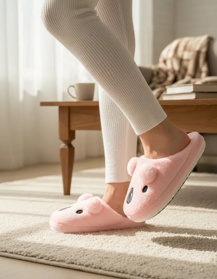 Pantuflas Plush Forma Koala Adulto 36 A 41