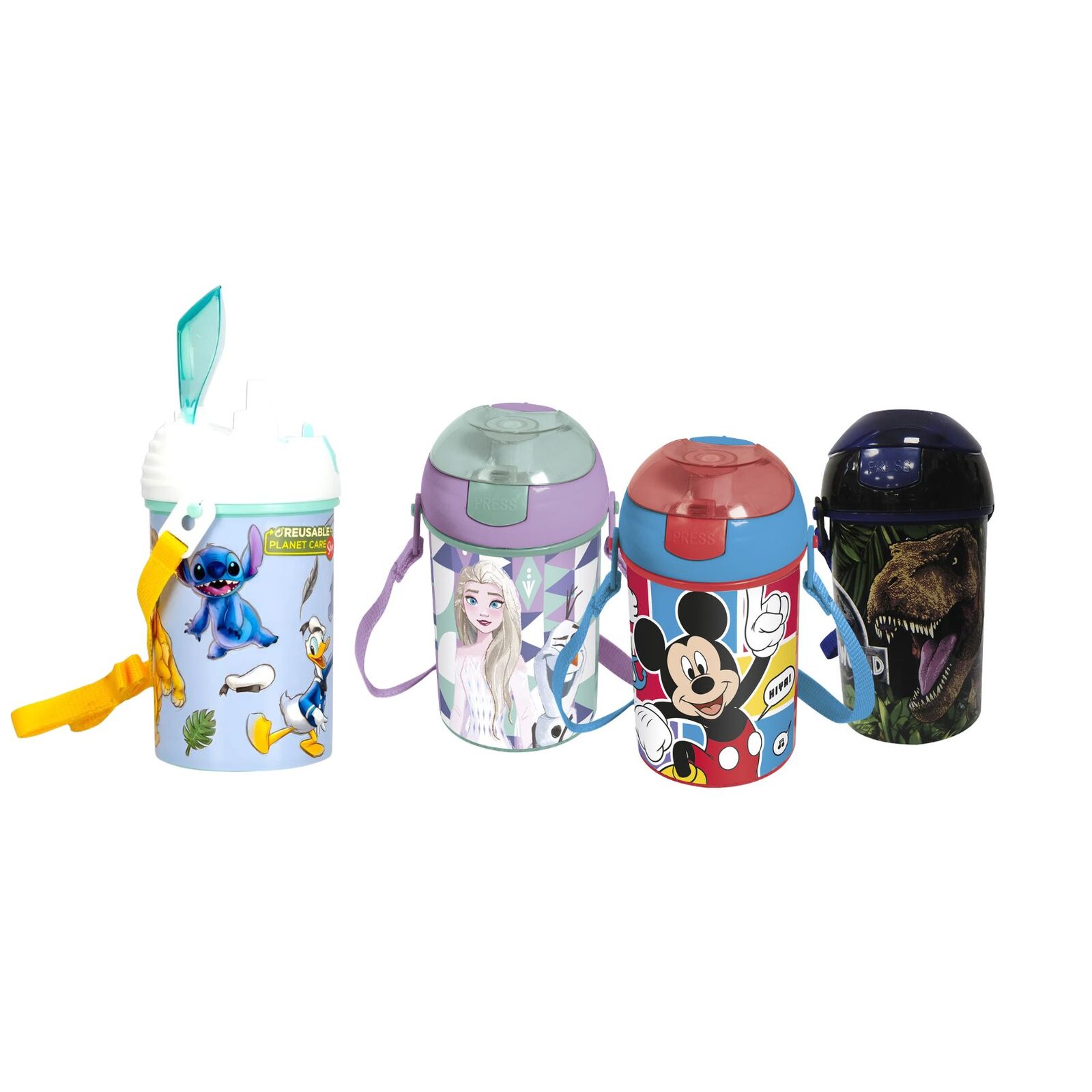 Botella Cantimplora 450ml 15 X 8 Cm Stor Varios Personajes
