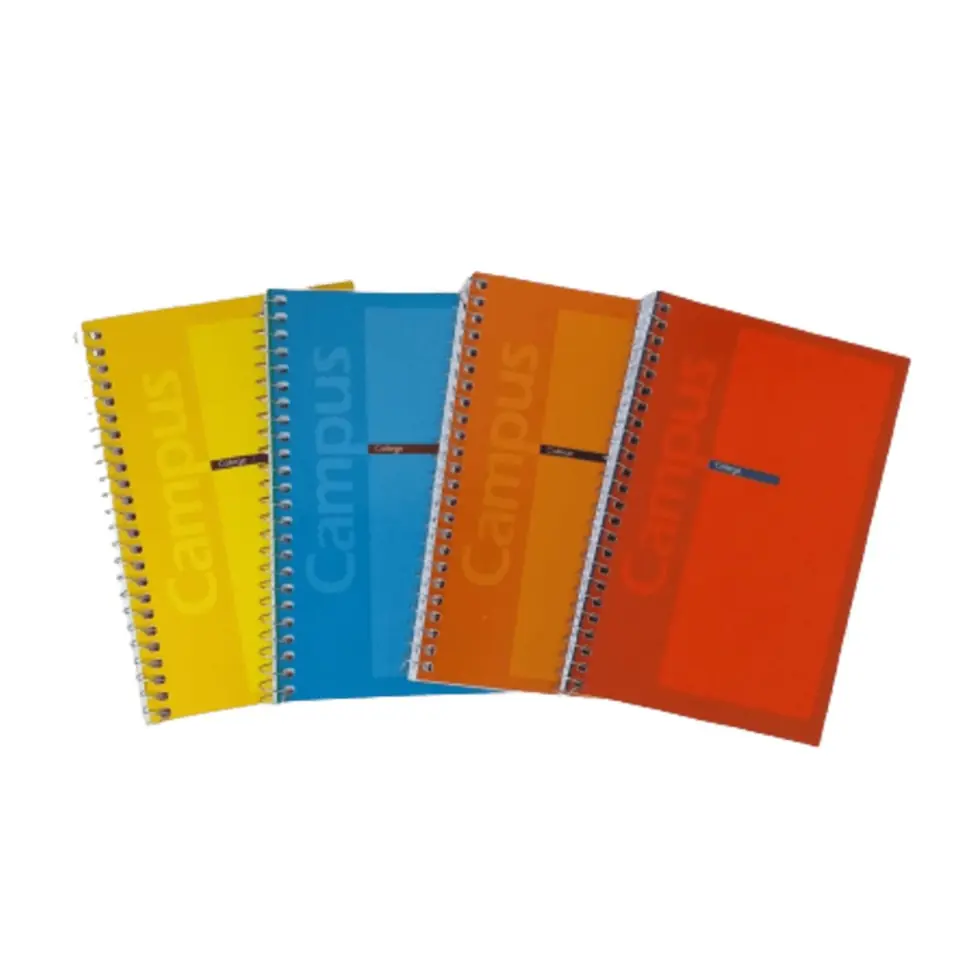 Libreta Campus 80 Hojas Rayado Tapa Flex Espiral