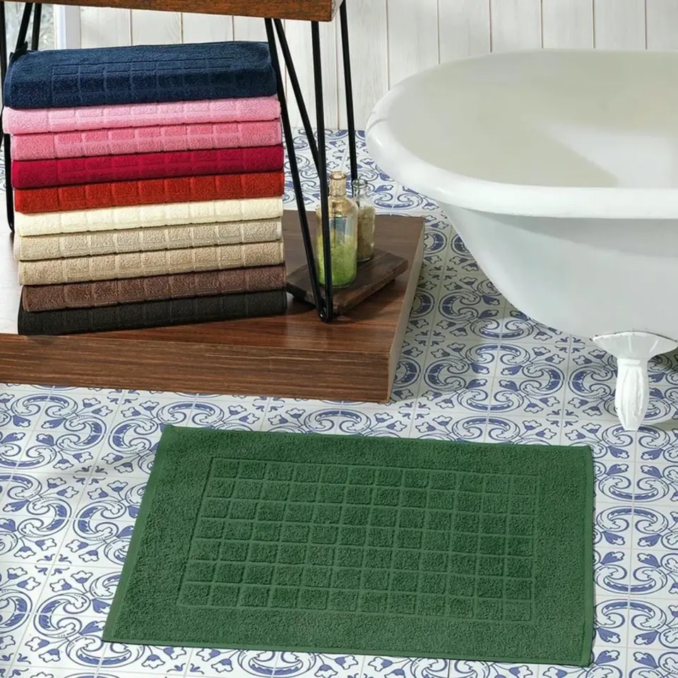 Alfombra De Baño Royal 45 X 70 Dohler Varios Colores Algodón