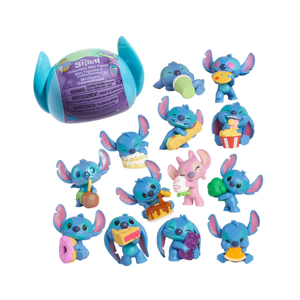 Figura Coleccionable Stitch Diseño Sorpresa Just Play