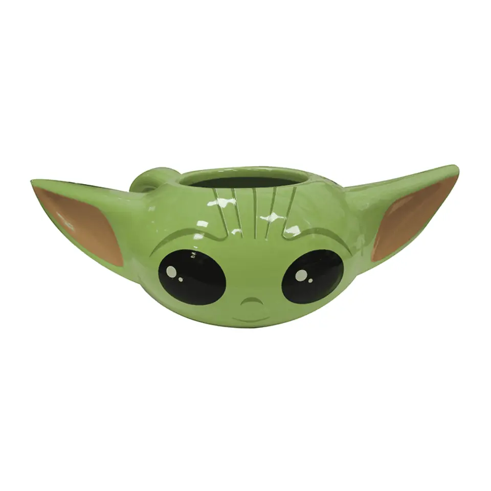 Taza 13 Oz / 385 Ml Con Caja Mandalorian Yoda Star Wars