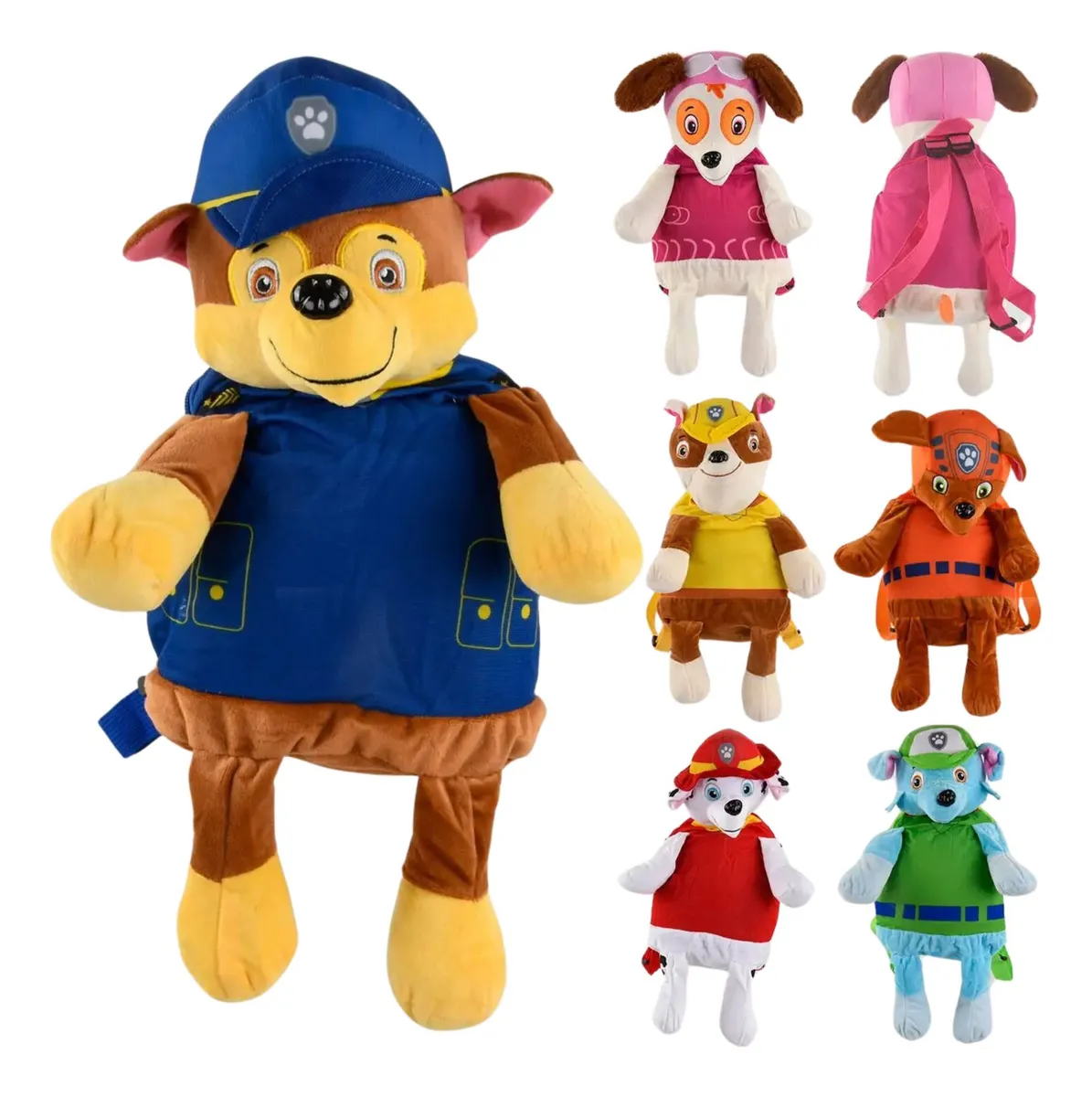 Mochila Con Muñeco Paw Patrol