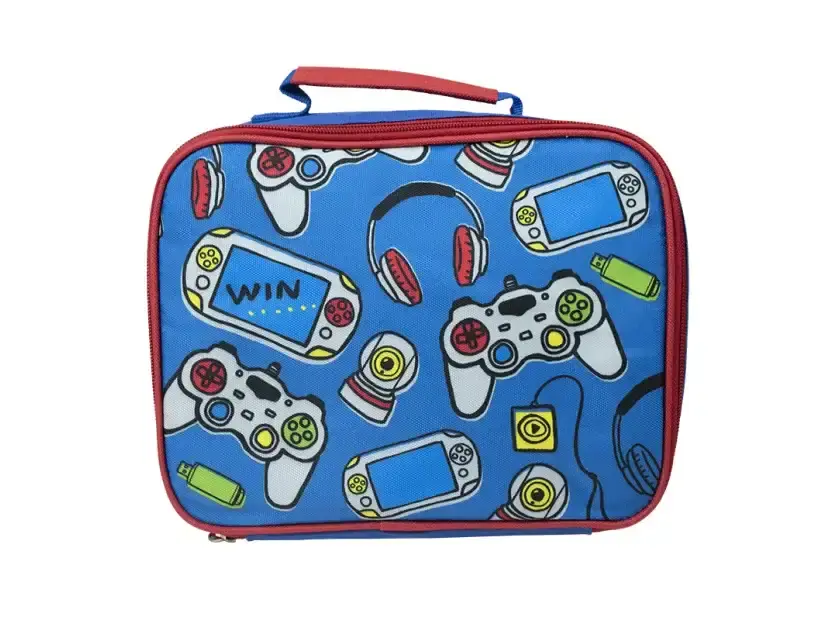 Lunchera Rectangular Campus Donas Gamer 24,5x8,5x18,5 Cm