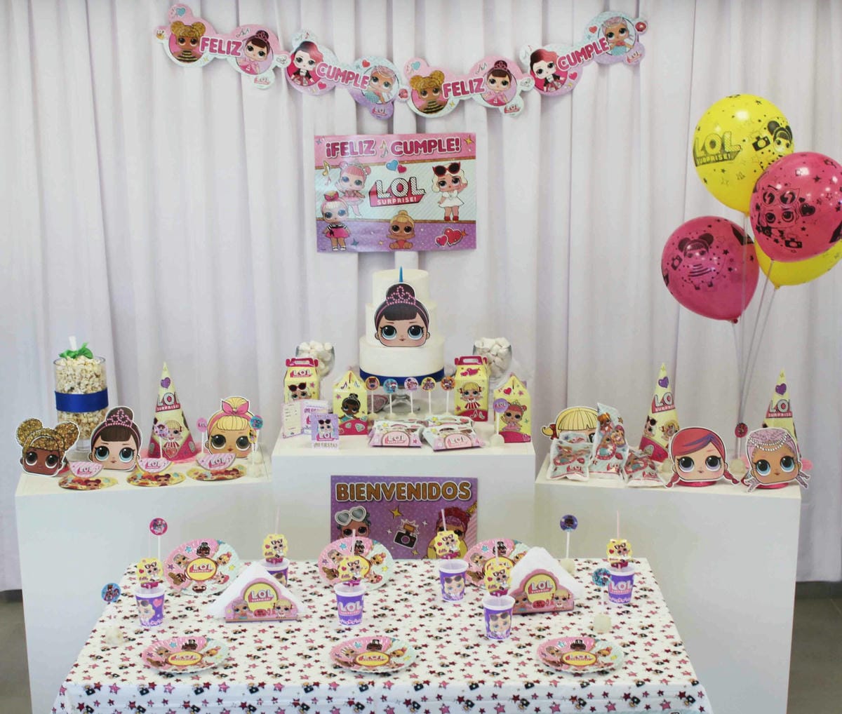 Cotillon LOL Surprise Muñecas