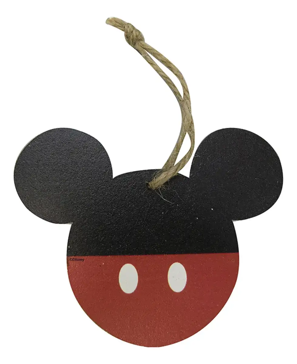 Colgante Madera Mickey Mouse Decoración Navidad Navideña