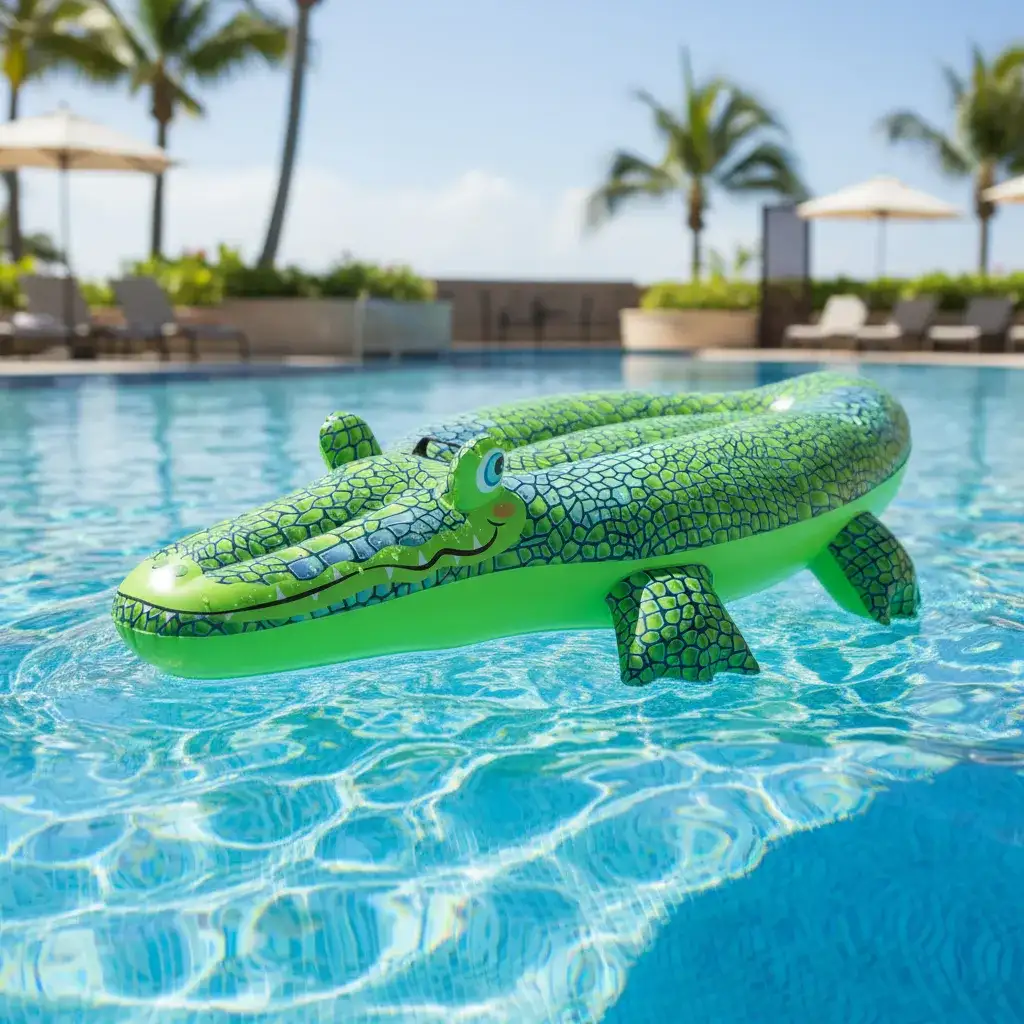 Bote Inflable Con Forma De Cocodrilo 152 X 71 +8 A Bestway
