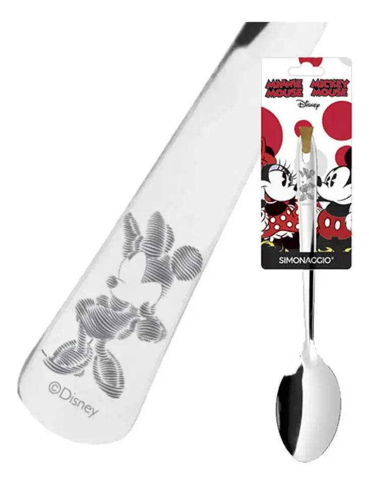 Cucharon De Cocina Arroz Mickey Mouse Y Minnie Mouse Disney