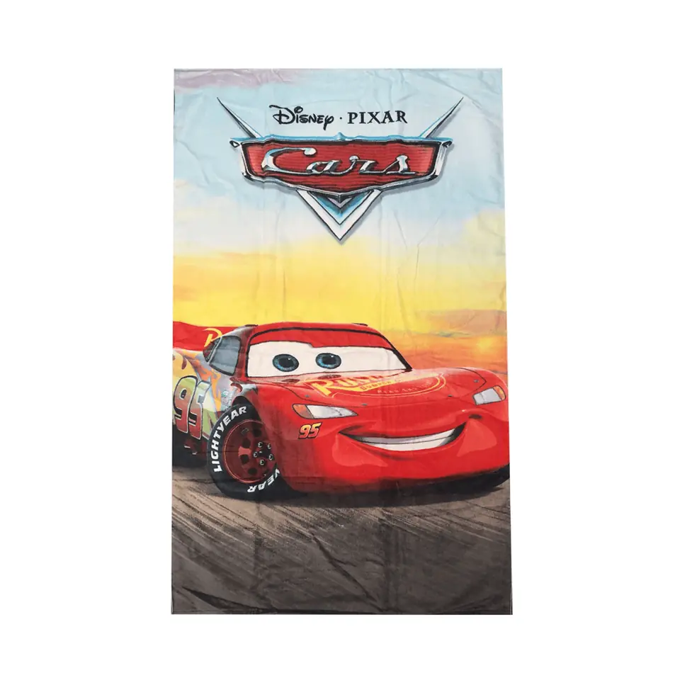 Toalla / Toallón Pixar Playero Playa 130x70 Oficial Cars