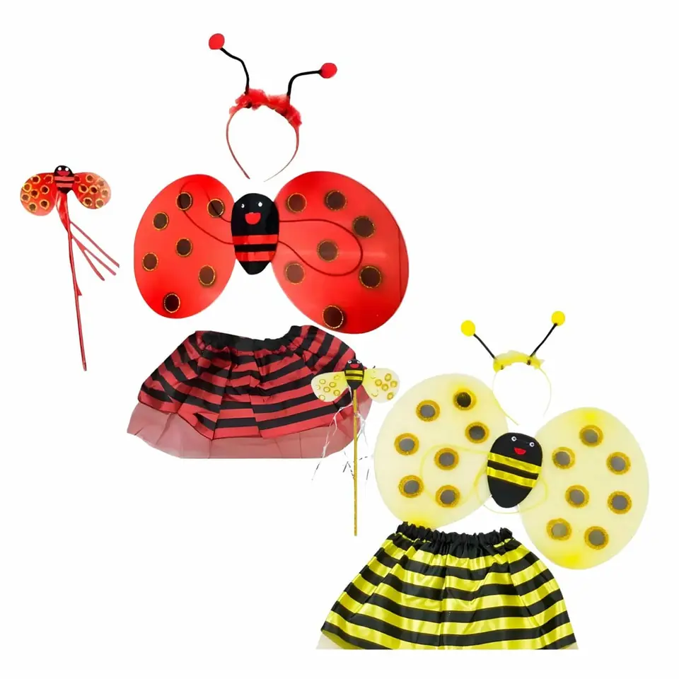 Disfraz Alitas Varita Tutu Tiara San Antonio Abeja Infantil