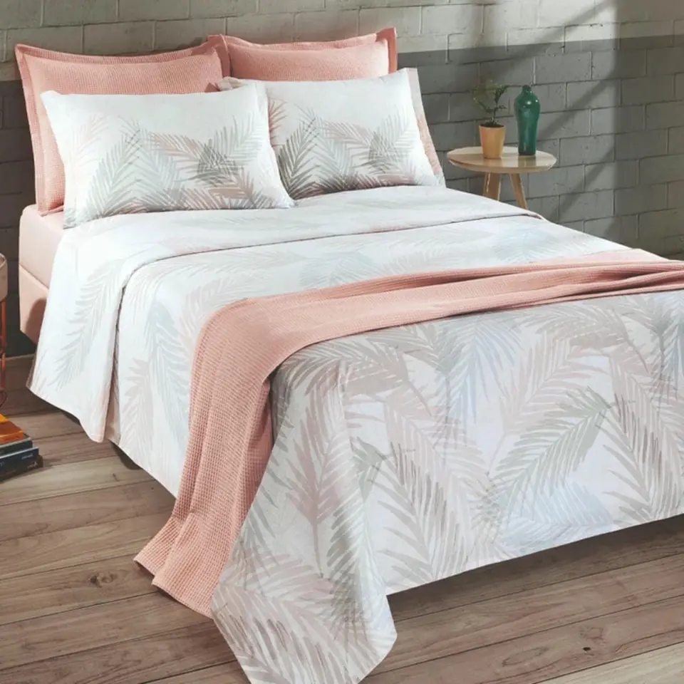 Juego Sábanas Queen Somier Dohler 130 Hilos 100% Algodón Estampada