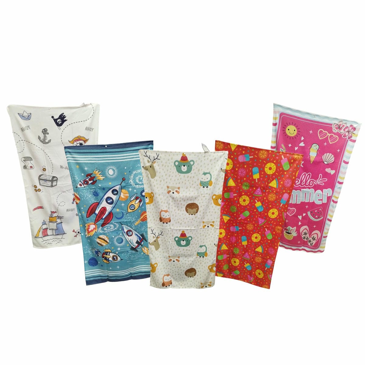 Toalla Toallón Playero 130 X 70 Cm Varios Diseños Döhler