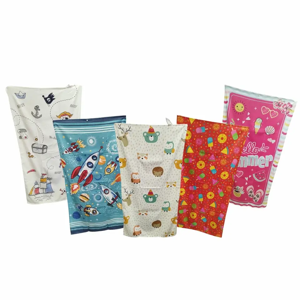 Toalla Toallón Playero 130 X 70 Cm Varios Diseños Döhler