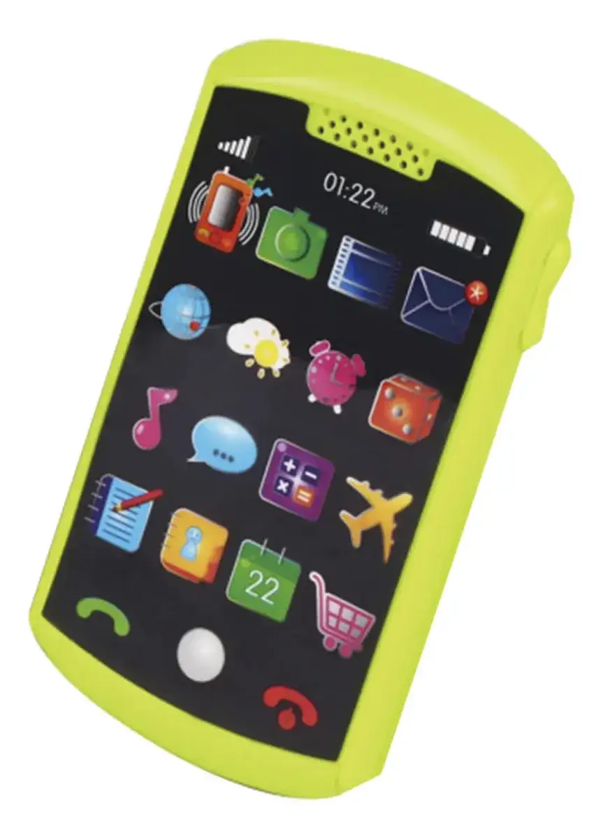 Celular Infantil Didáctica Musical Smartphone 13x8cm Juguete